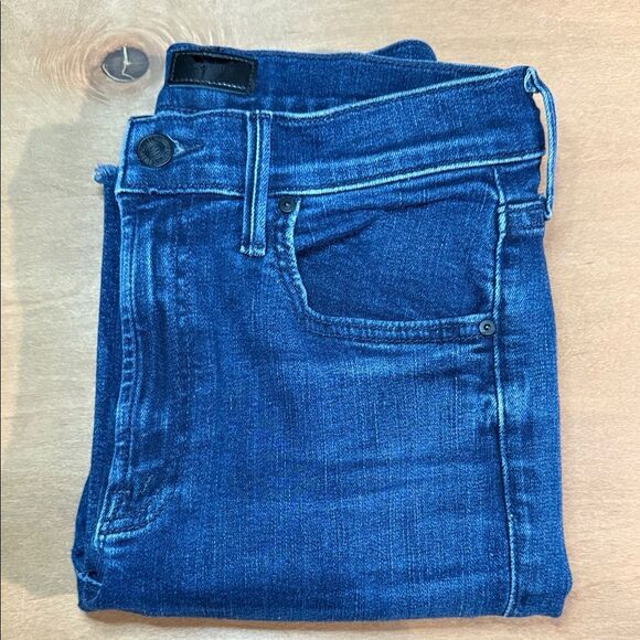 MOTHER The Rascal Ankle Snippet Mint Condition blue Jeans size 26 - Picture 8 of 9